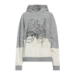 【送料無料】 ディースクエアード レディース パーカー・スウェットシャツ アウター Sweatshirts Grey