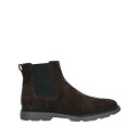 【送料無料】 ホーガン メンズ ブーツ シューズ Ankle boots Dark brown