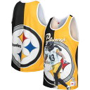 asty㤨֥ߥå&ͥ  T ȥåץ Troy Polamalu Pittsburgh Steelers Mitchell & Ness Retired Player Graphic Tank Top Black/GoldפβǤʤ20,980ߤˤʤޤ