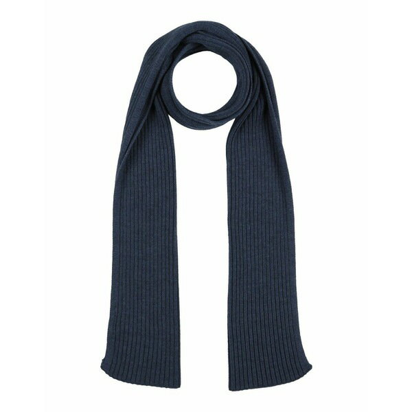 【送料無料】 グランサッソ メンズ マフラー・ストール・スカーフ アクセサリー Scarves Slate blue