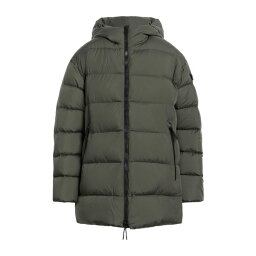 ピューテリー ダウン メンズ 【送料無料】 ピューテリー メンズ ジャケット＆ブルゾン アウター Down jackets Military green