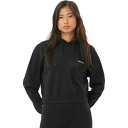サロモン レディース パーカー・スウェットシャツ アウター Cropped Hoodie - Women's Deep Black