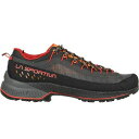 ラスポルティバ メンズ ハイキング スポーツ TX4 EVO ST Approach Shoe - Men's Carbon/Mountain Red