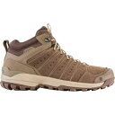 オボズ メンズ ハイキング スポーツ Sypes Mid Leather Waterproof Hiking Boot - Men's Morel Brown