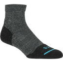 フィッツ メンズ 靴下 アンダーウェア Light Hiker Quarter Socks Coal