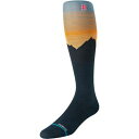 スタンス メンズ 靴下 アンダーウェア Rising Snow Sock Navy