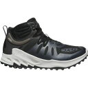 キーン メンズ ハイキング スポーツ Zionic Mid WP Boot - Men's Black/Steel Grey