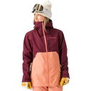 フライロー レディース スノーボード スポーツ Puma Jacket - Women's Ruby/Sundrenched