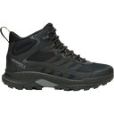 メレル メンズ ハイキング スポーツ Speed Strike 2 Mid WP Hiking Boot - Men's Black