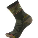スマートウール メンズ 靴下 アンダーウェア Hike Light Cushion Soaring Print Mid Crew Sock - Men's Ch...