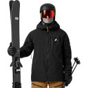 オラージュ メンズ スノーボード スポーツ Miller Hybrid Insulated Jacket - Men's Black