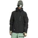 クイックシルバー メンズ スノーボード スポーツ Mission GORE-TEX Jacket - Men's True Black