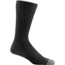 ダーンタフ メンズ 靴下 アンダーウェア Solid Crew Lightweight Sock Black