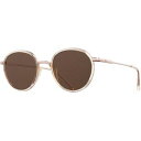 サンスキ メンズ サングラス・アイウェア アクセサリー Baia Polarized Sunglasses Champagne Amber(4)