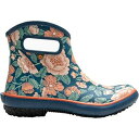ボグス レディース ブーツ シューズ Patch Ankle Rain Boot - Women's Tapestry Floral/Navy