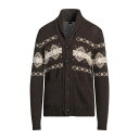 【送料無料】 フェデーリ メンズ ニット&セーター アウター Cardigans Brown
