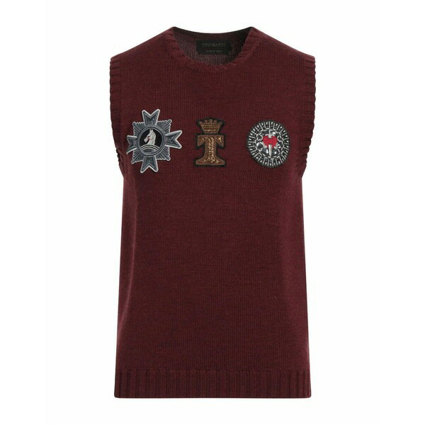 【送料無料】 トラサルディ メンズ ニット&セーター アウター Sweaters Red(4)