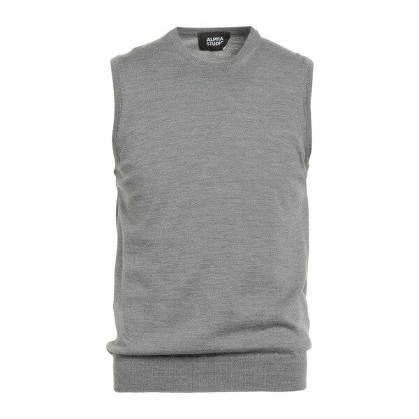 【送料無料】 アルファス テューディオ メンズ ニット&セーター アウター Sweaters Grey(4)