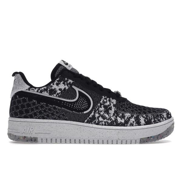 Nike ナイキ メンズ スニーカー 【Nike Air Force 1 Low Crater Flyknit Black White Melange】 サイズ US_10(28.0cm) Black/White/White(4)