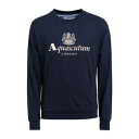 【送料無料】 アクアスキュータム メンズ パーカー・スウェットシャツ アウター Sweatshirts Blue