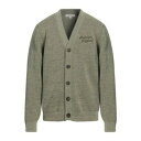 【送料無料】 メゾン キツネ メンズ カーディガン アウター Cardigans Green