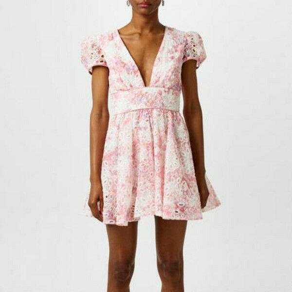 バードット レディース ワンピース トップス Tamarin Broderie Mini Dress