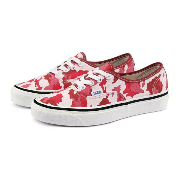 Vans バンズ メンズ スニーカー 【Vans Authentic 44 DX Red Camouflage Unisex VN0A38ENV7H】 サイズ US_7.5(25.5cm)