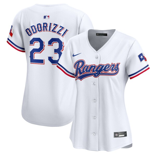 ナイキ レディース ユニフォーム トップス Jake Odorizzi Texas Rangers Nike Women's Home Limited Player Jersey White