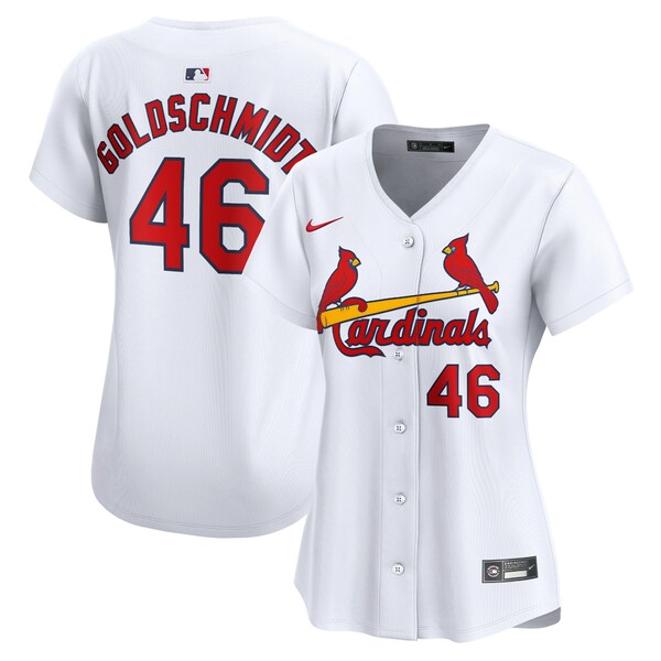 iCL fB[X jtH[ gbvX Paul Goldschmidt St. Louis Cardinals Nike Women's Home Limited Player Jersey White