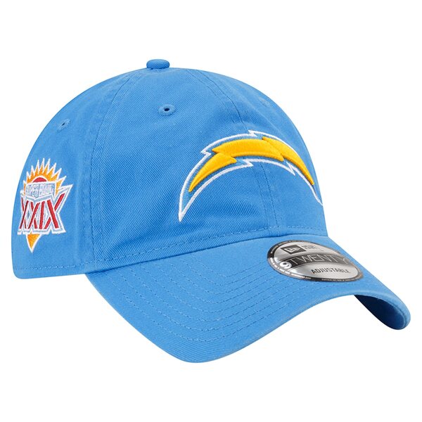 ニューエラ メンズ 帽子 アクセサリー Los Angeles Chargers New Era Distinct 9TWENTY Adjustable Hat Powder Blue
