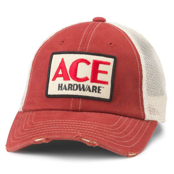 アメリカンニードル メンズ 帽子 アクセサリー Ace Hardware American Needle Orville Adjustable Hat Red/Natural