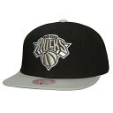 ミッチェル＆ネス ミッチェル&ネス メンズ 帽子 アクセサリー New York Knicks Mitchell & Ness x Lids Shady Snapback Hat Black