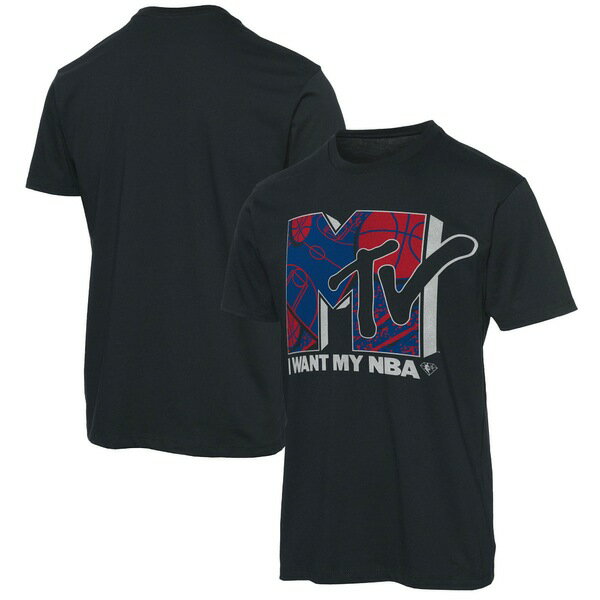 ジャンクフード メンズ Tシャツ トップス Junk Food NBA x MTV I Want My TShirt Black