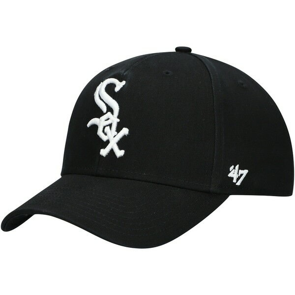 フォーティーセブン メンズ 帽子 アクセサリー Chicago White Sox '47 Legend MVP Adjustable Hat Black
