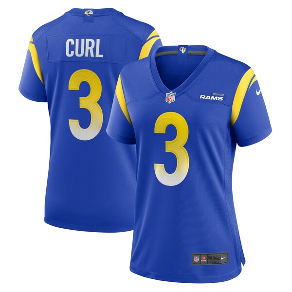 iCL fB[X jtH[ gbvX Kamren Curl Los Angeles Rams Nike Women's Team Game Jersey Royal