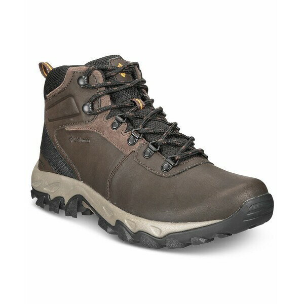 コロンビア メンズ ブーツ＆レインブーツ シューズ Men's Newton Ridge Plus II Waterproof Hiking Boots Cordovan, Squash