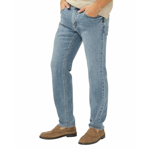 シルバージーンズ メンズ デニムパンツ ボトムス Men's Konrad Slim Fit Jeans Indigo