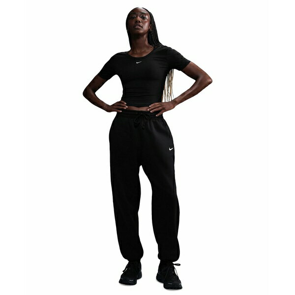ナイキ レディース カジュアルパンツ ボトムス Sportswear Women's Phoenix Fleece High-Rise Oversized Sweatpants Black(4)