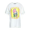 モスキーノ レディース カットソー トップス T-shirts White