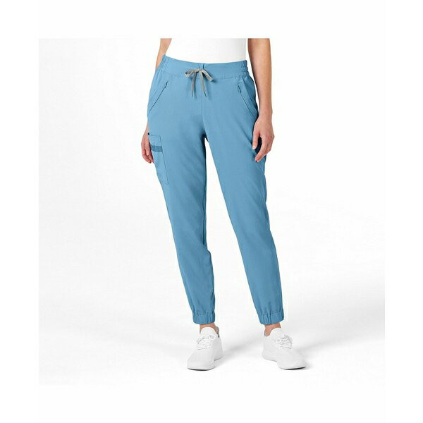 ウィンク レディース カジュアルパンツ ボトムス Petite RENEW Jogger Scrub Pant Bay blue