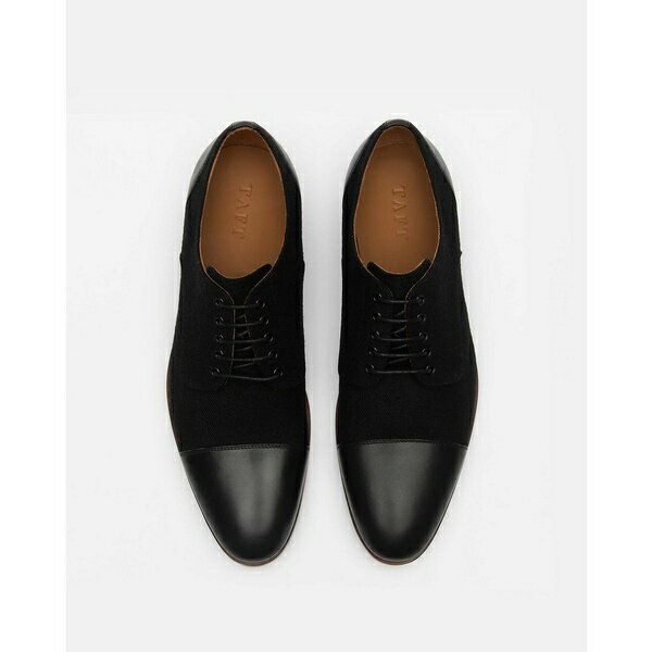 タフト メンズ ドレスシューズ シューズ Men's Jack Handcrafted Leather, Velvet and Wool Dress Shoe..