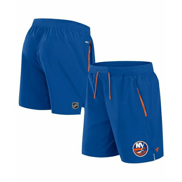 ■ボトムスサイズ 単位(cm) USサイズ｜ウエスト(cm) XS(27インチ)｜68-71 S(28-29インチ)｜71-76 M(30-31インチ)｜76-81 L(32-33インチ)｜81-86 XL(34-35インチ)｜86-91 ■股下サイズ 単位(cm) USサイズ｜股下(cm) Short(30in)｜76 Regular(32in)｜81 Long(34in)｜86 ■ブランド Fanatics (ファナティクス)■商品名 Men's Royal New York Islanders Authentic Pro Rink Performance Shorts■こちらの商品は米国・ヨーロッパからお取り寄せ商品となりますので、 お届けまで10日〜2週間前後お時間頂いております。 ■各ブランド・商品・デザインによって大きな差異がある場合がございます。 ■あくまで平均的なサイズ表ですので、「参考」としてご利用ください。 ■店内全品【送料無料】です！（※沖縄・離島は別途送料3,300円がかかります）