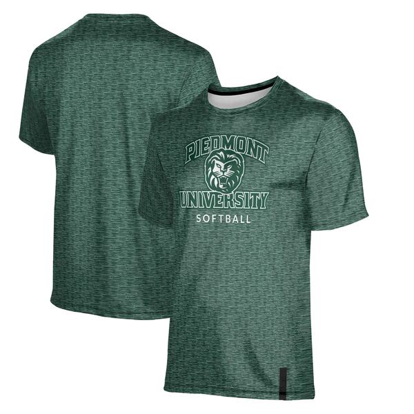 プロスフィア メンズ Tシャツ トップス Piedmont Lions ProSphere Softball Motion TShirt Green