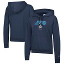 チャンピオン レディース パーカー・スウェットシャツ アウター Winnipeg Jets Champion Women's Powerblend Fleece Pullover Hoodie Navy