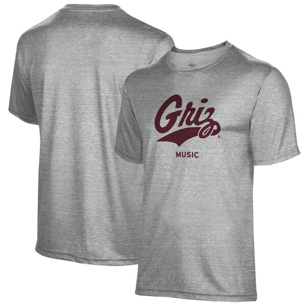 楽天astyプロスフィア メンズ Tシャツ トップス Montana Grizzlies Music Name Drop TShirt Gray