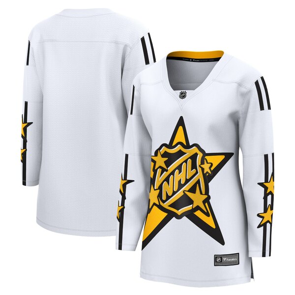 t@ieBNX fB[X jtH[ gbvX Fanatics Branded Women's 2024 NHL AllStar Game Breakaway Jersey White