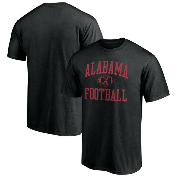 楽天astyファナティクス メンズ Tシャツ トップス Alabama Crimson Tide Fanatics Branded First Sprint Team TShirt Black