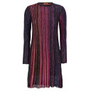 ミッソーニ レディース ワンピース トップス Sequin Striped Dress Viola