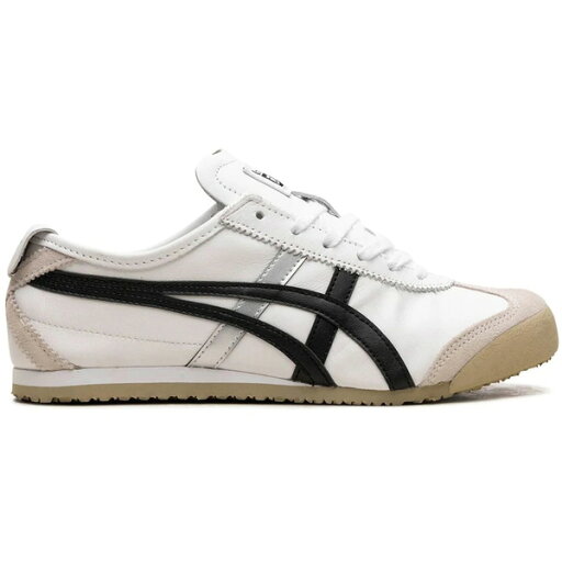 ASICS アシックス メンズ スニーカー 【Onitsuka Tiger Mexico 66 White Silver Black】 サイズ US_8.5(26.5cm) White/Black ASICS アシックス メンズ スニーカー 【Onitsuka Tiger Mexico 66 White Silver Black】 サイズ US_8.5(26.5cm) White/Black