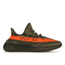 adidas アディダス メンズ スニーカー 【adidas Yeezy Boost 350 V2 Carbon Beluga】 サイズ US_7.5(25.5cm) Carbon Beluga/Steeple Grey/Solar Red(4)
